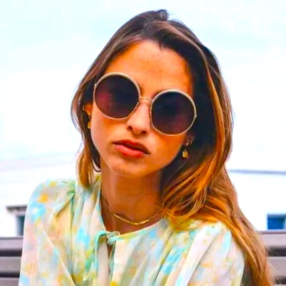 Christian Dior Sunglass EVERDIOR Gold Frame Gradient Bordeaux Lenses - Picture 2 of 11